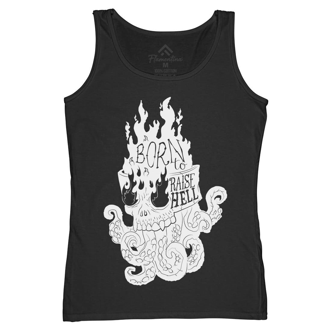 Raise Hell Womens Organic Tank Top Vest Motorcycles A960