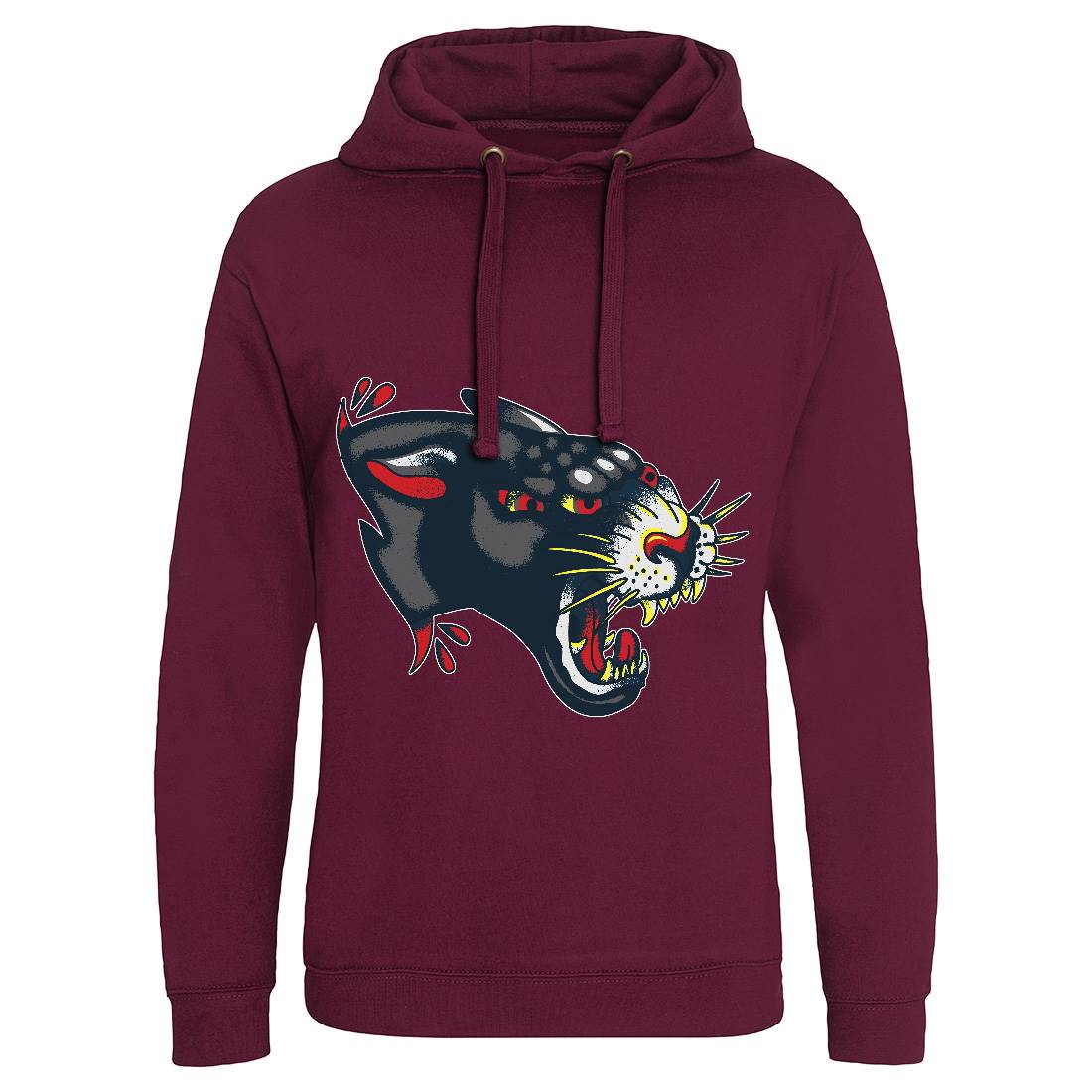 Panther Mens Hoodie Without Pocket Tattoo A964