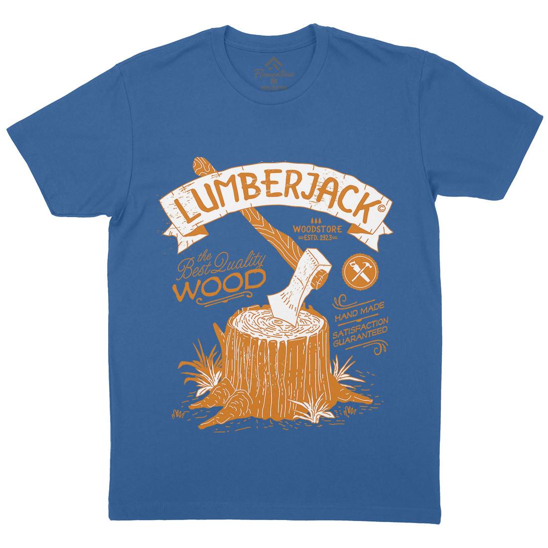 Lumberjack Mens Crew Neck T-Shirt Work A970
