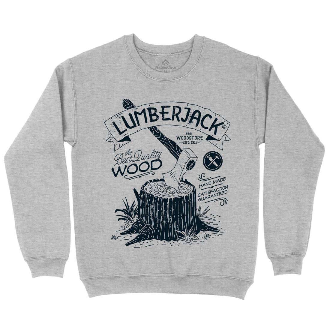 Lumberjack Kids Crew Neck Sweatshirt Work A970