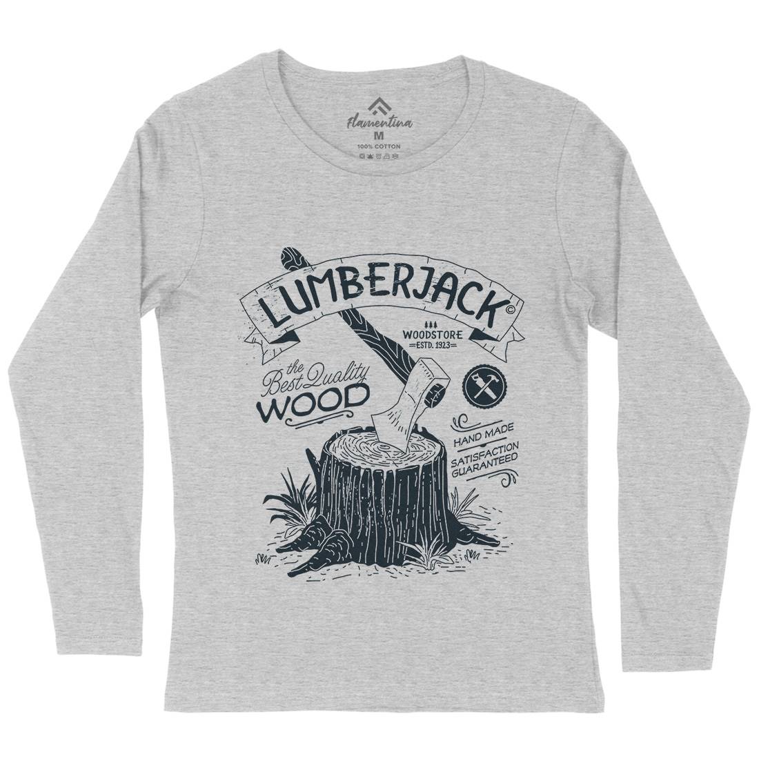 Lumberjack Womens Long Sleeve T-Shirt Work A970