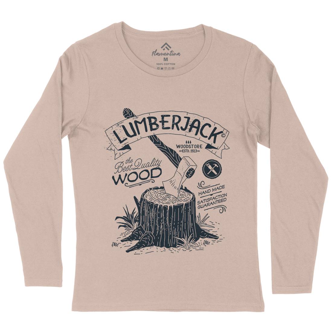 Lumberjack Womens Long Sleeve T-Shirt Work A970