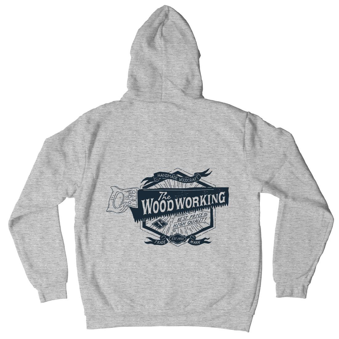 Wood Working Mens Hoodie With Pocket Work A973