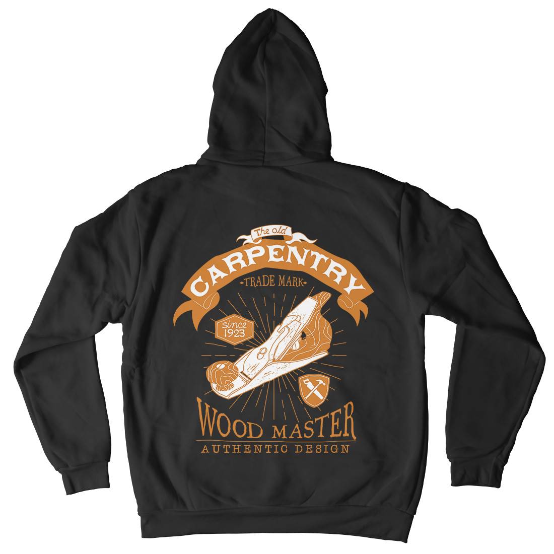 Carpentry Mens Hoodie With Pocket Work A974