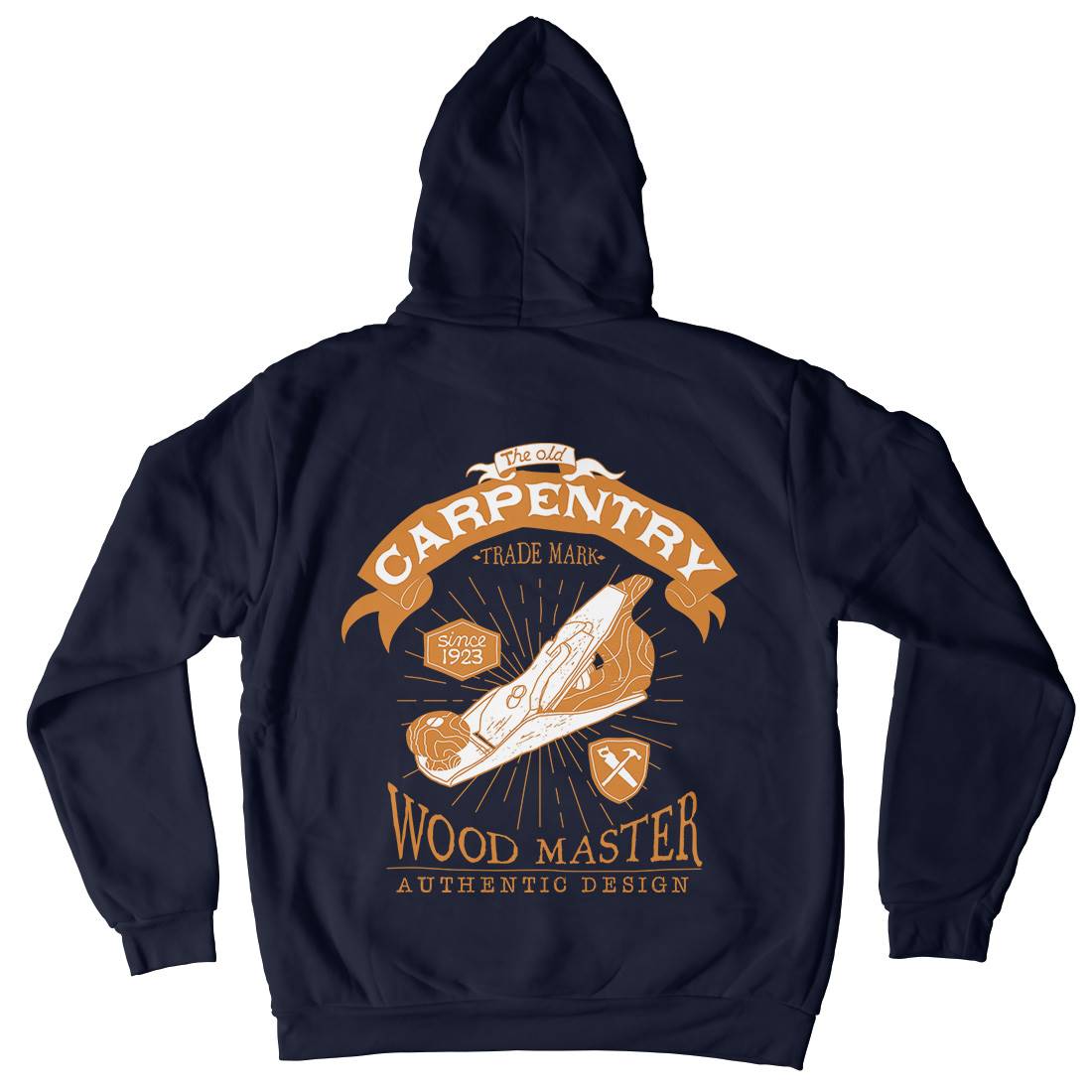Carpentry Mens Hoodie With Pocket Work A974