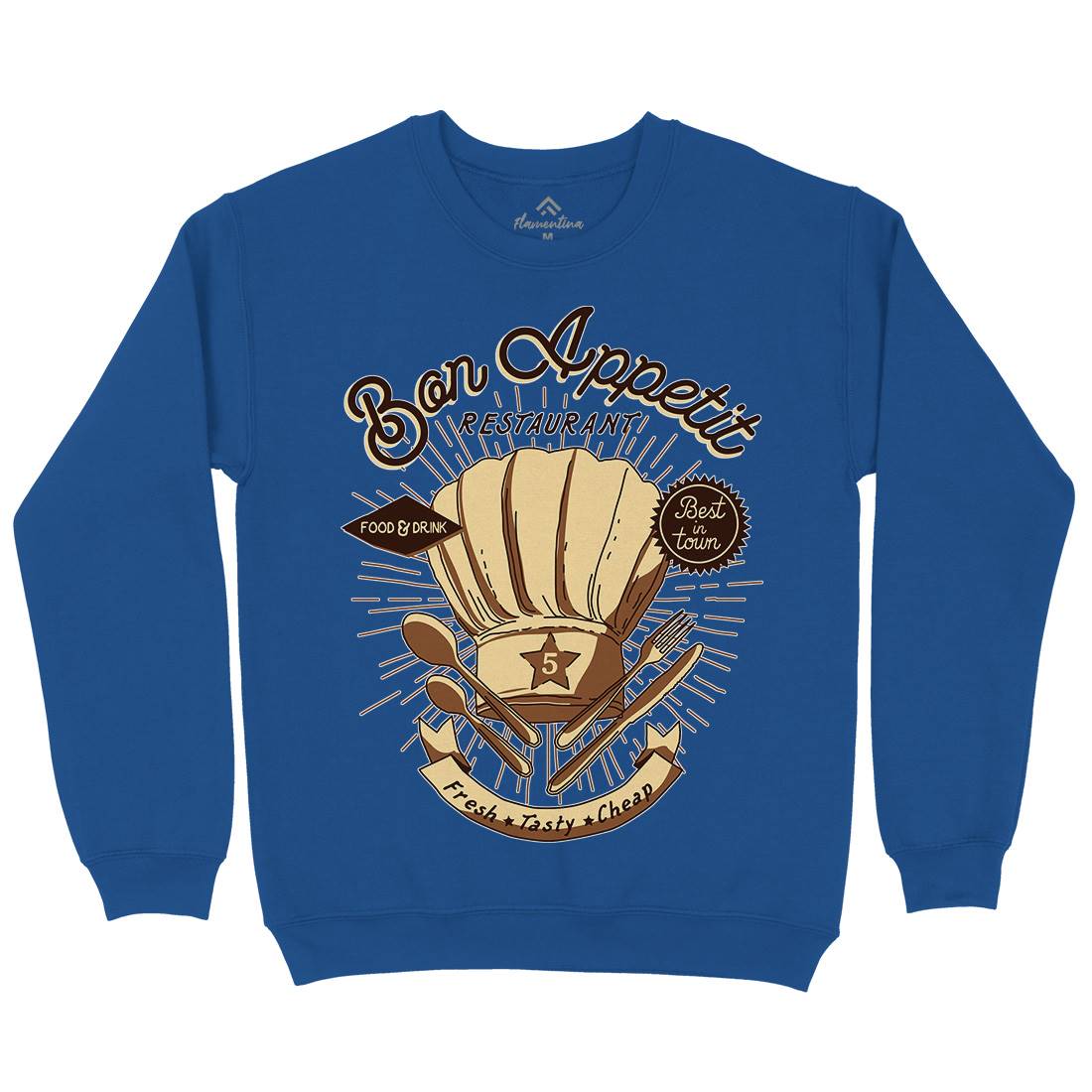 Bon Appetit Kids Crew Neck Sweatshirt Food A978