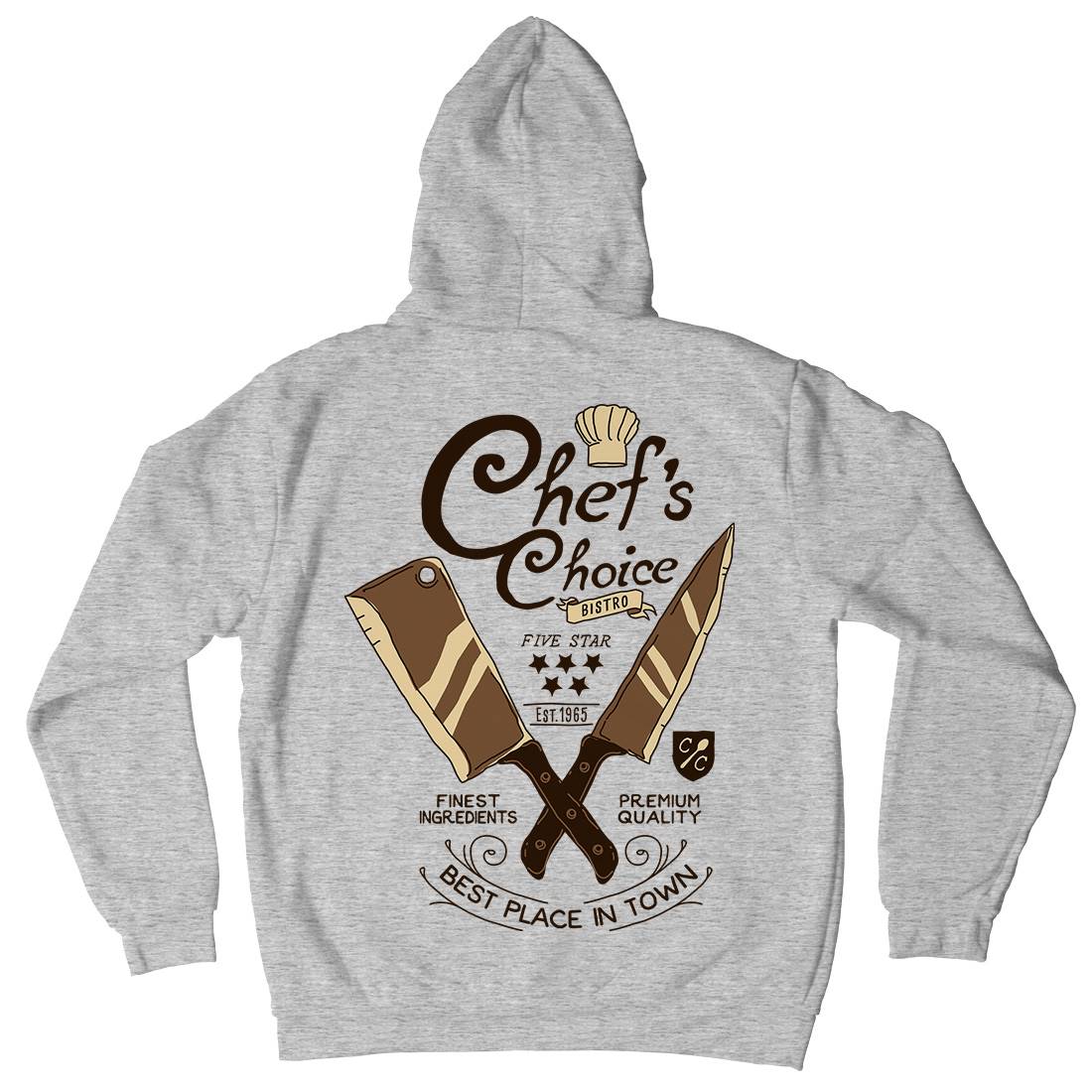 Chef&#39;s Choice Mens Hoodie With Pocket Food A980