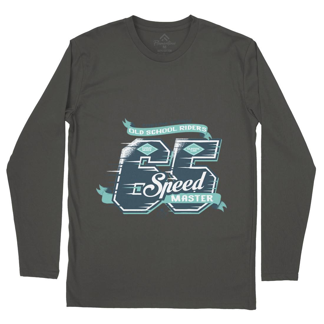 65 Speed Mens Long Sleeve T-Shirt Motorcycles A982