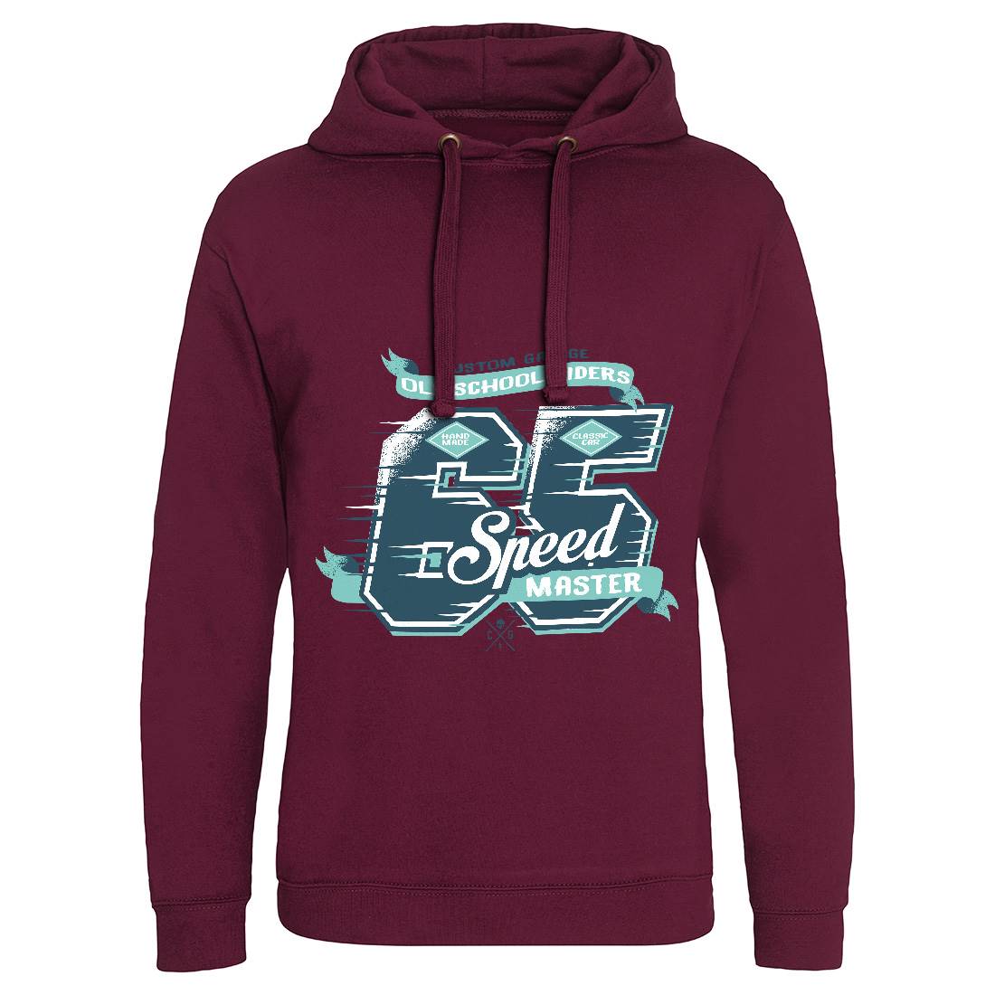 65 Speed Mens Hoodie Without Pocket Motorcycles A982