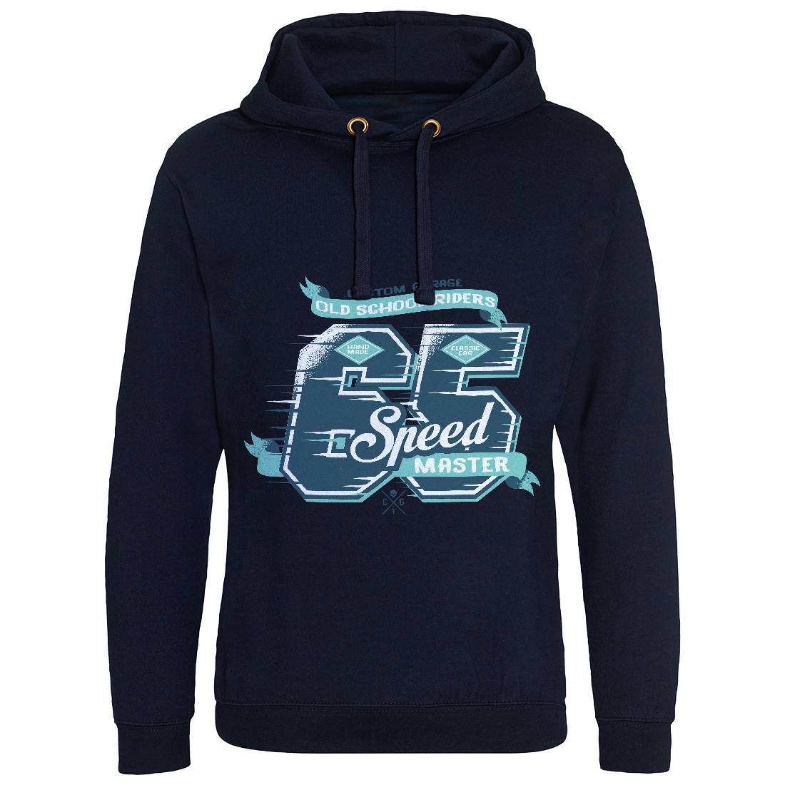 65 Speed Mens Hoodie Without Pocket Motorcycles A982