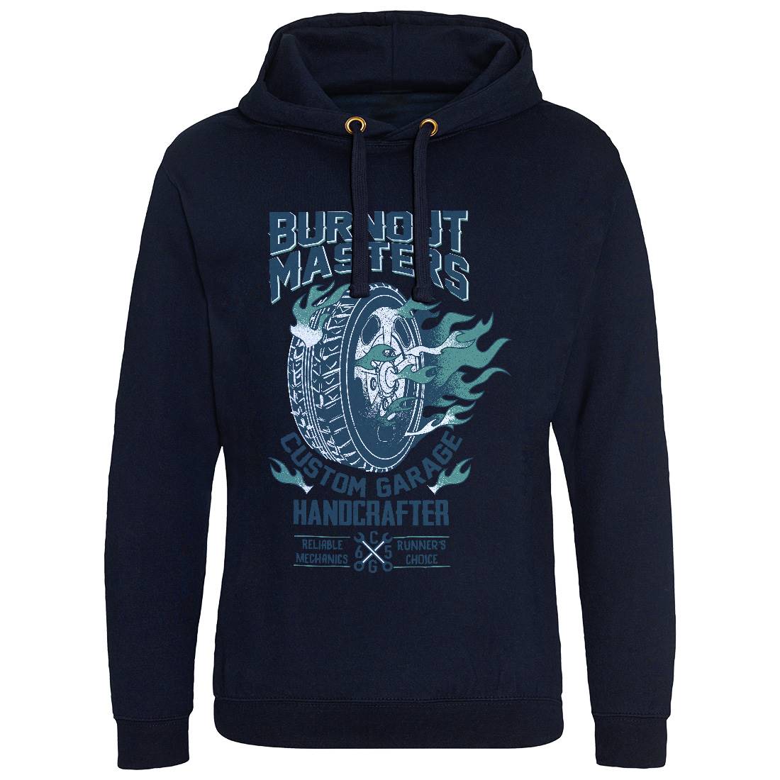 Burnout Masters Mens Hoodie Without Pocket Motorcycles A986