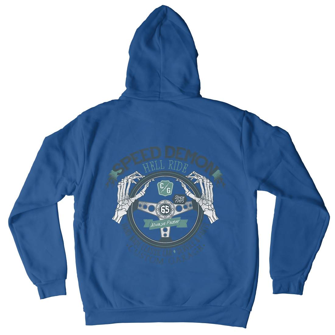 Speed Demon Kids Crew Neck Hoodie Motorcycles A987