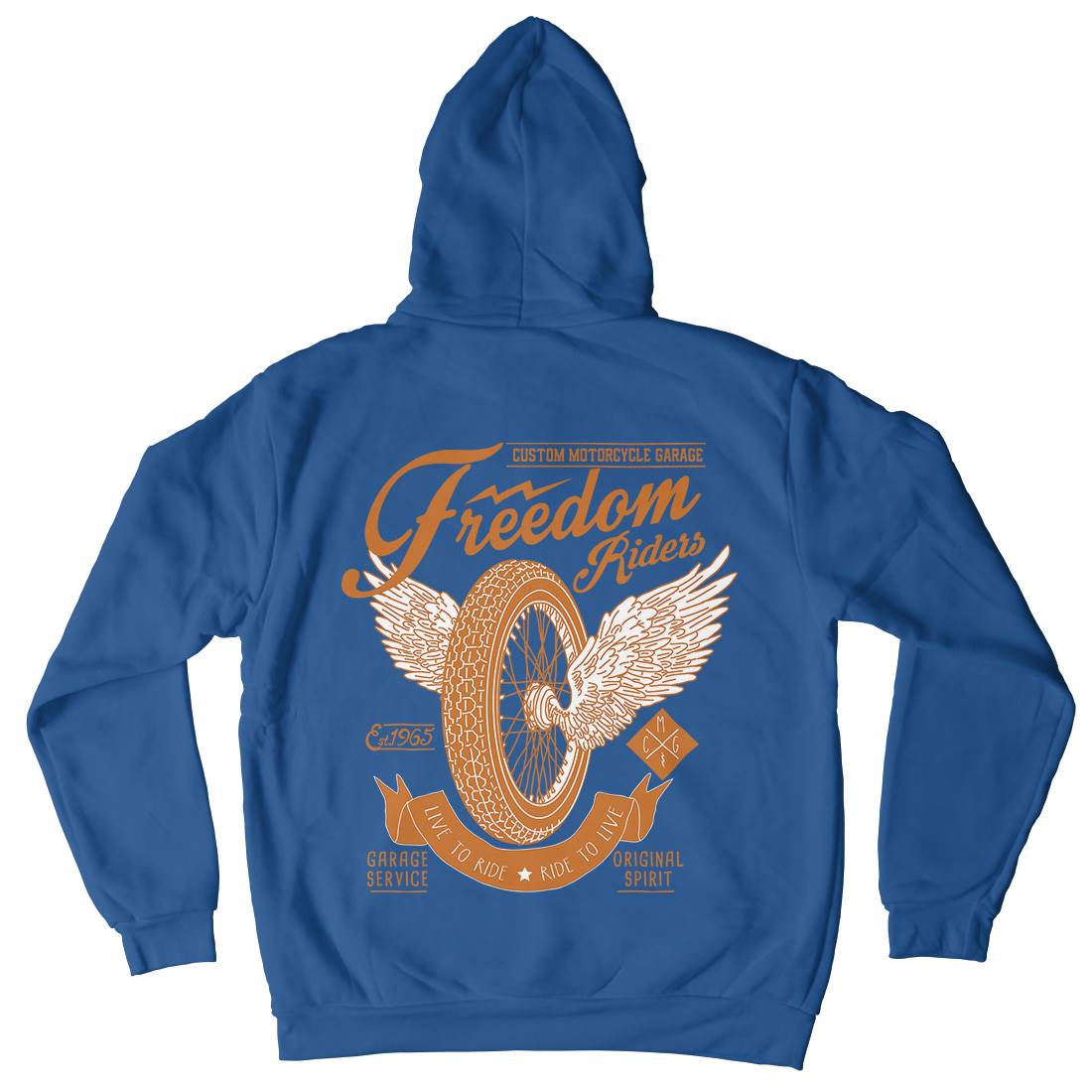 Freedom Riders Kids Crew Neck Hoodie Motorcycles A989