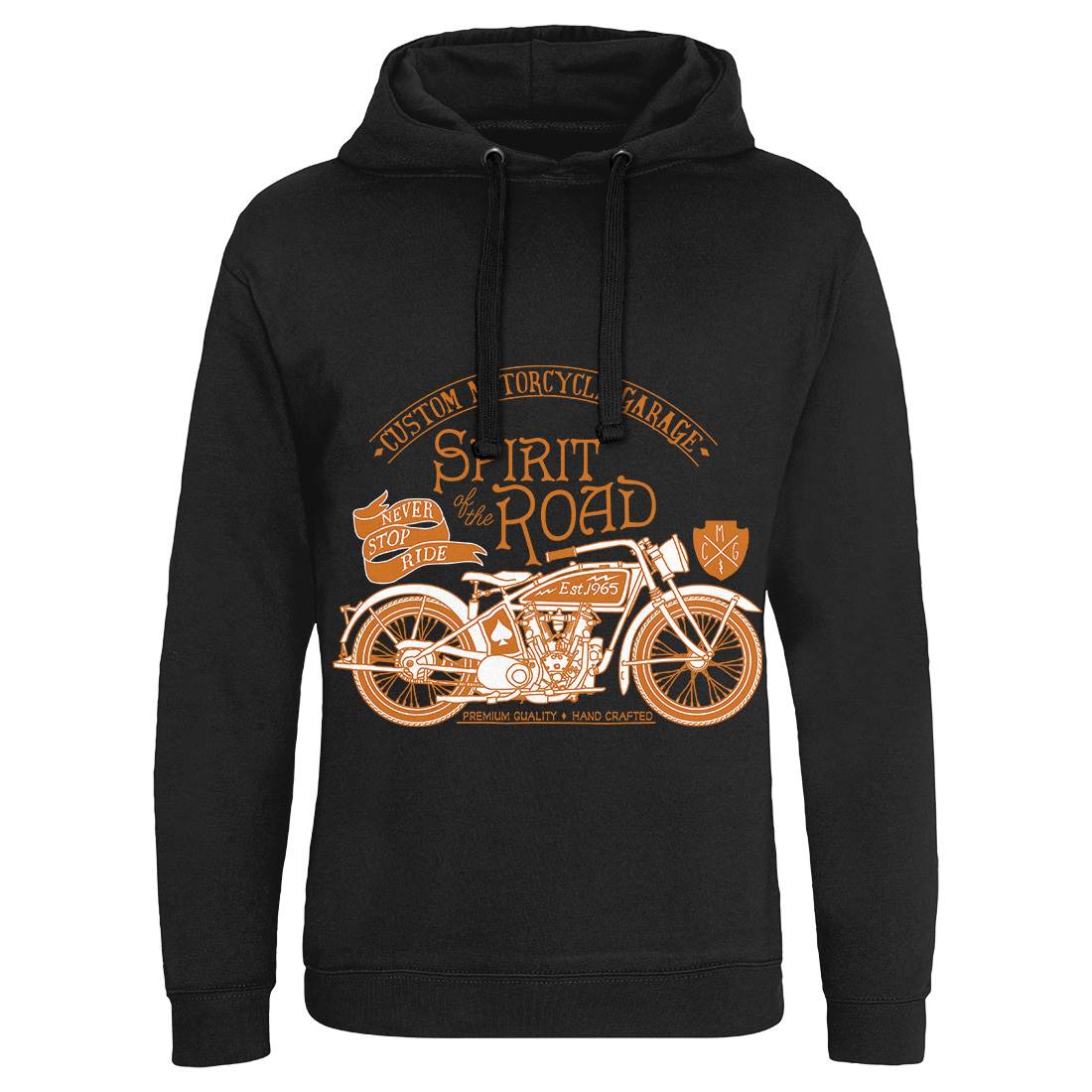 Spirit Of The Road Mens Hoodie Without Pocket Motorcycles A991
