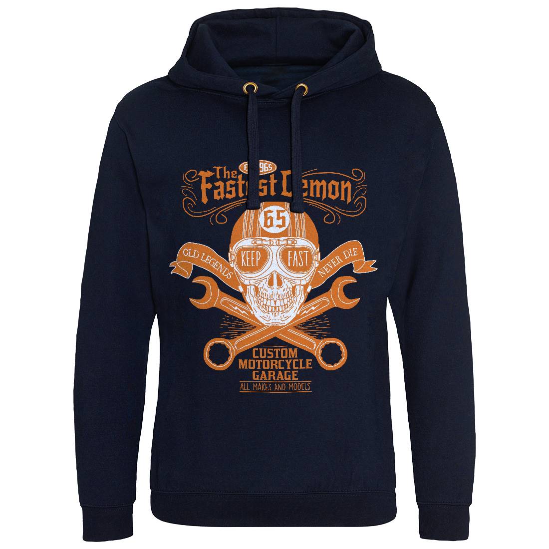 Fastest Demon Mens Hoodie Without Pocket Motorcycles A993