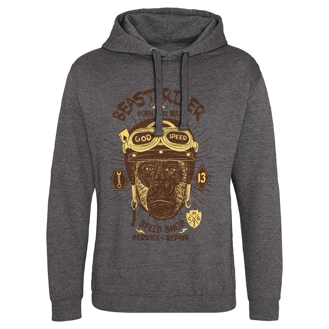 Beast Rider Mens Hoodie Without Pocket Motorcycles A994