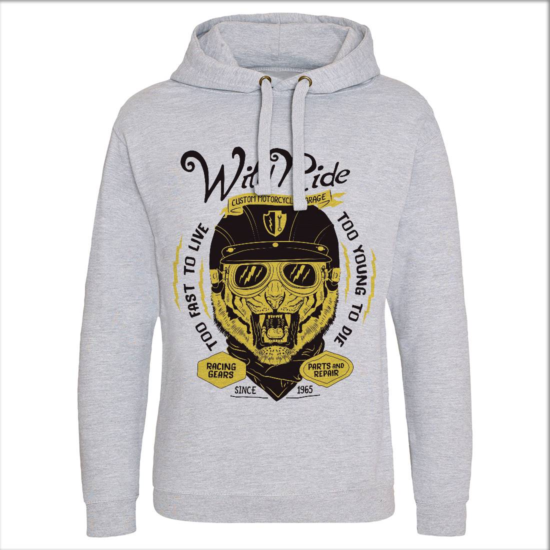Wild Ride Mens Hoodie Without Pocket Motorcycles A996
