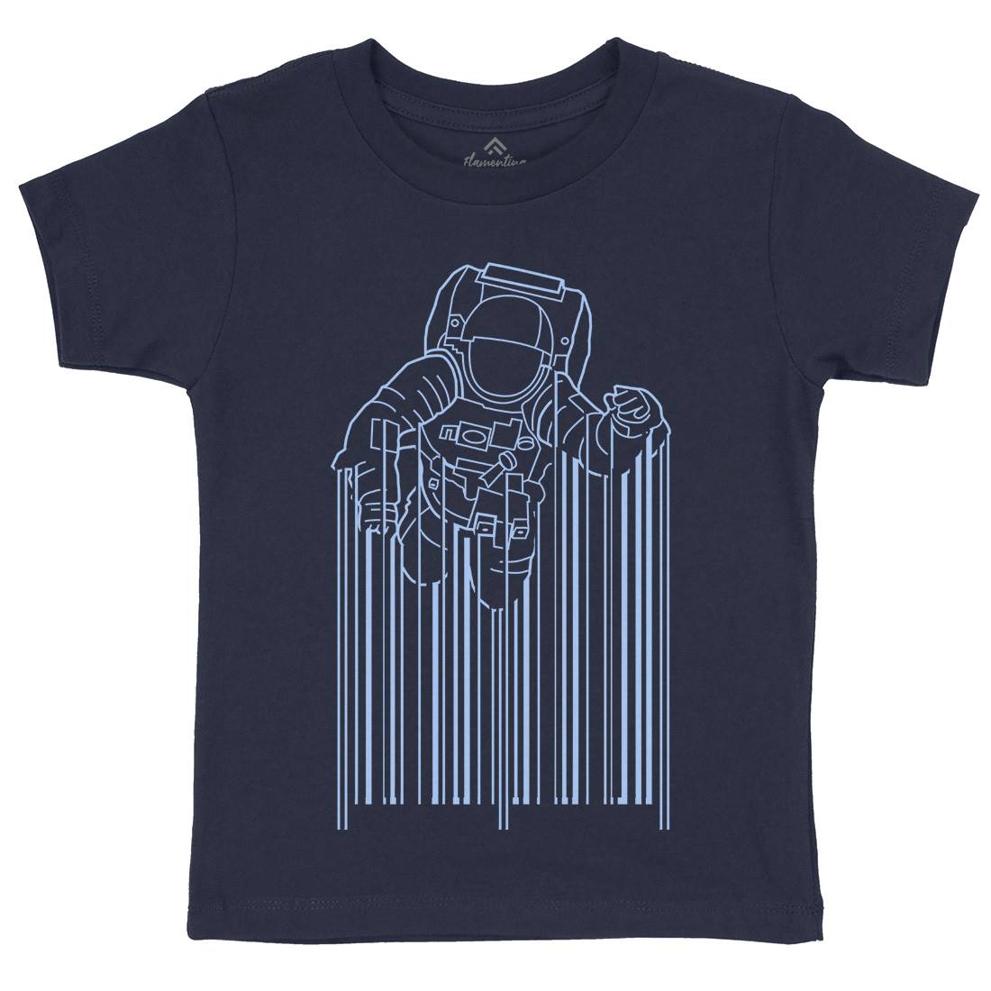 Astrocode Kids Organic Crew Neck T-Shirt Space B004