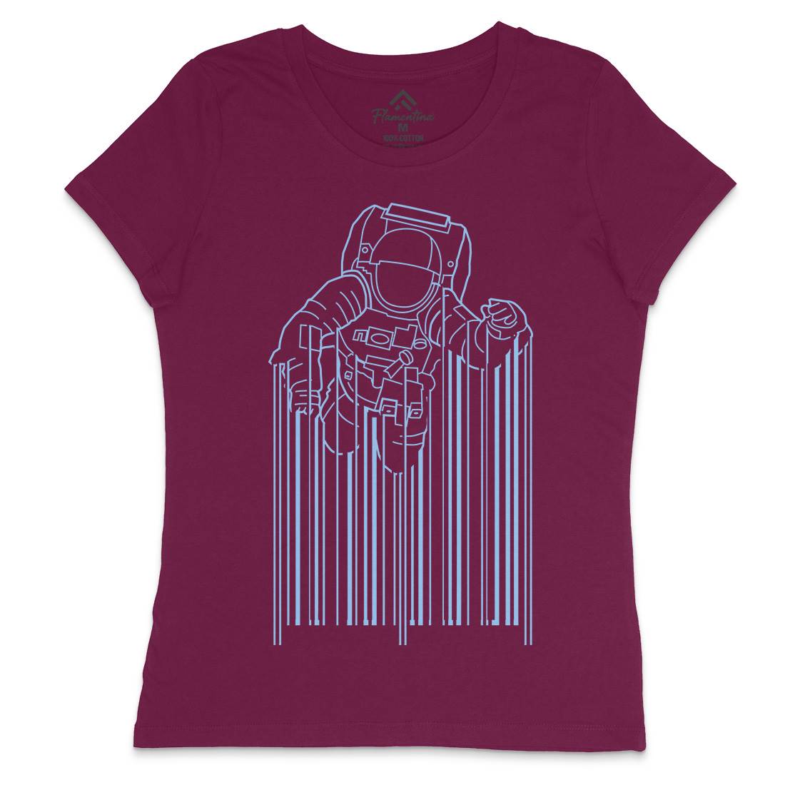 Astrocode Womens Crew Neck T-Shirt Space B004