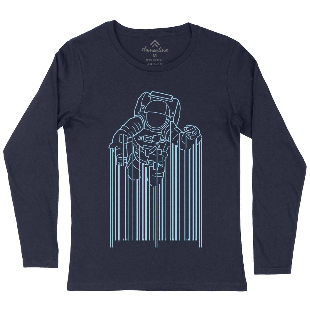 Astrocode Womens Long Sleeve T-Shirt Space B004
