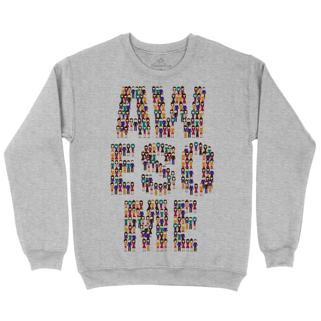Awesome Kids Crew Neck Sweatshirt Retro B005