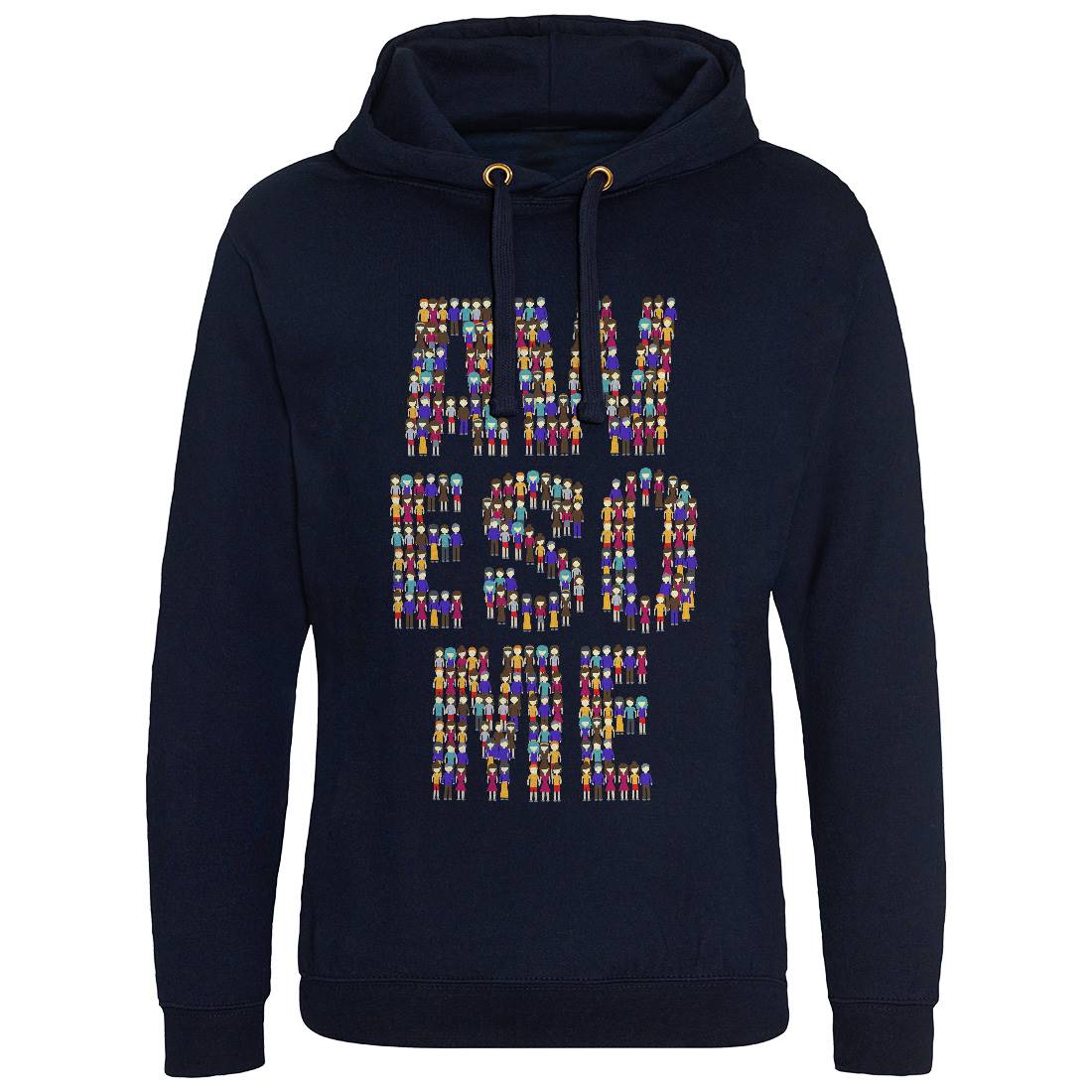 Awesome Mens Hoodie Without Pocket Retro B005