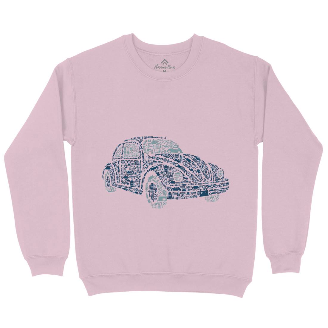 Beetle Kids Crew Neck Sweatshirt Cars B009