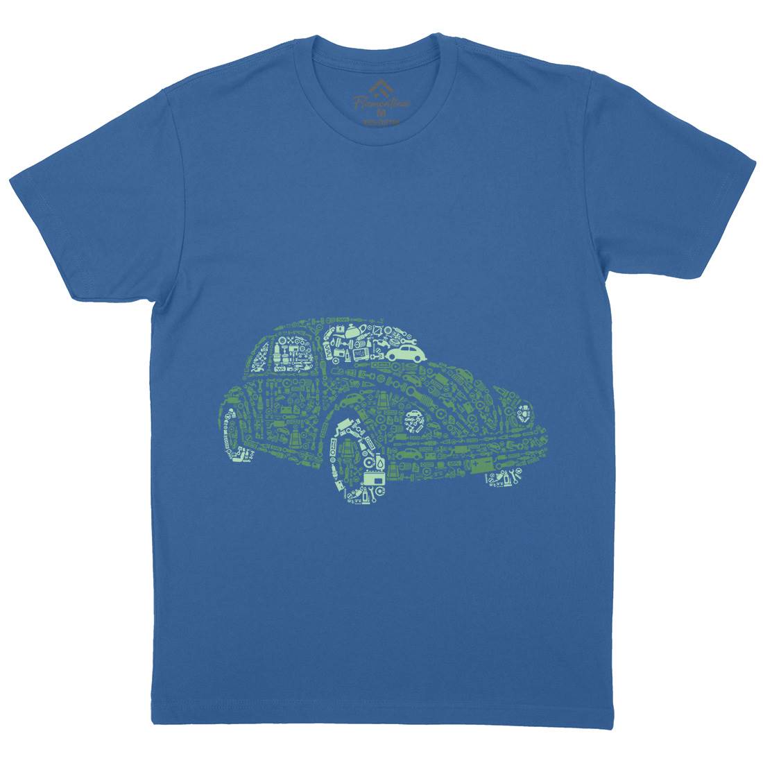 Beetle Mens Crew Neck T-Shirt Cars B009