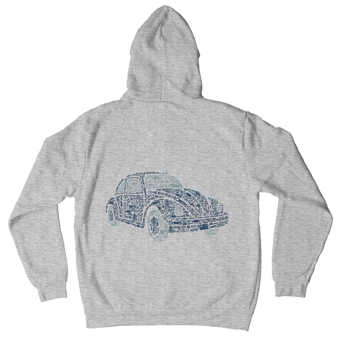 Beetle Mens Hoodie With Pocket Cars B009