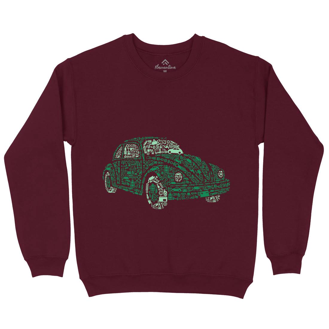 Beetle Kids Crew Neck Sweatshirt Cars B009