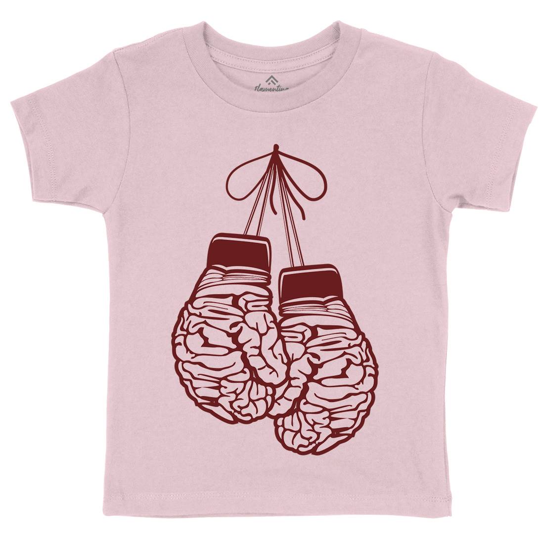 Brain Gloves Kids Organic Crew Neck T-Shirt Sport B012