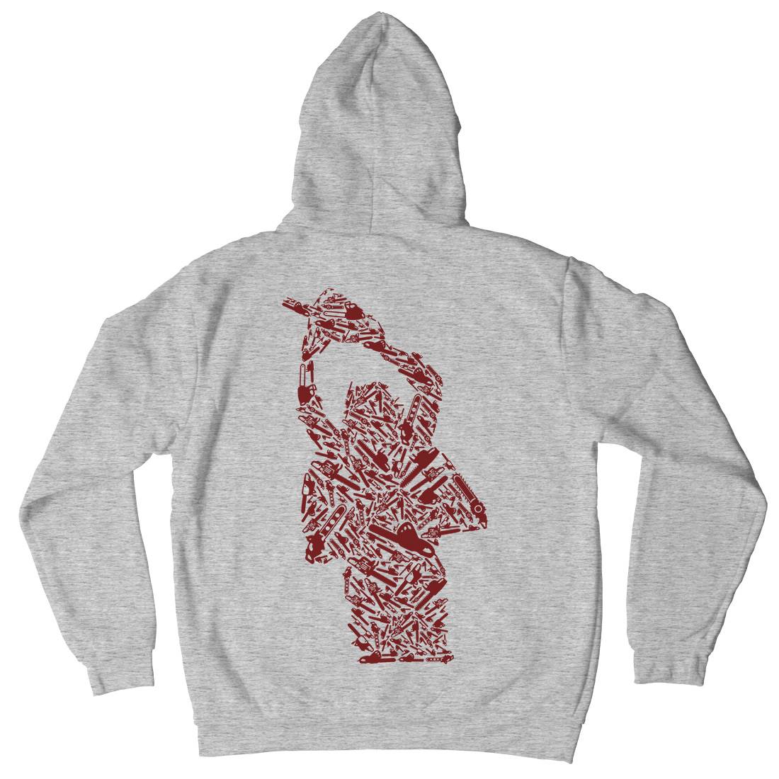 Chainsaw Mens Hoodie With Pocket Horror B015