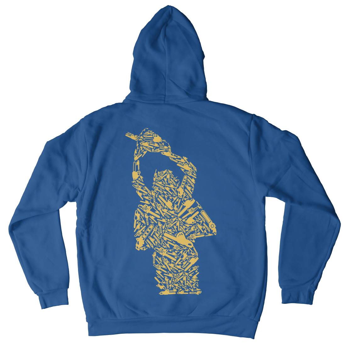 Chainsaw Mens Hoodie With Pocket Horror B015