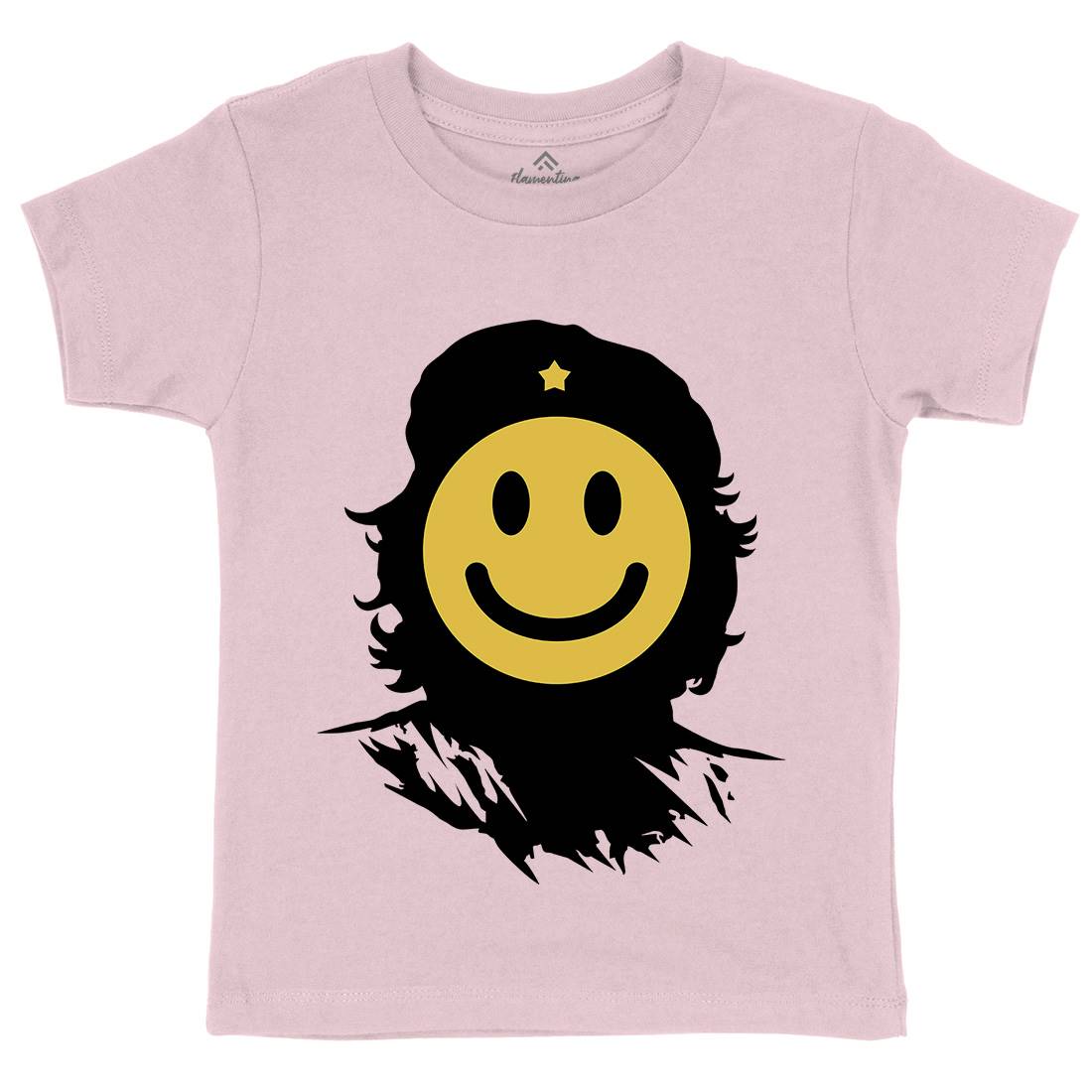 Smile Kids Organic Crew Neck T-Shirt Retro B016