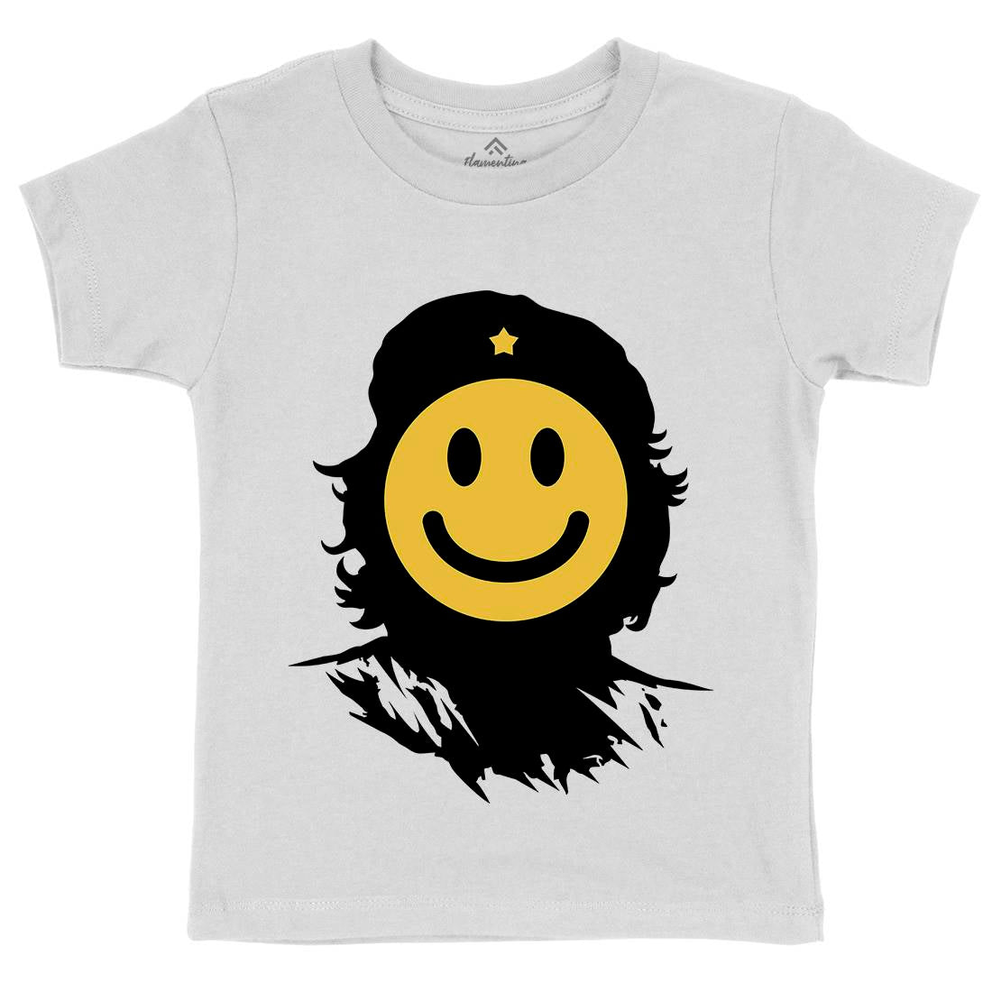 Smile Kids Organic Crew Neck T-Shirt Retro B016