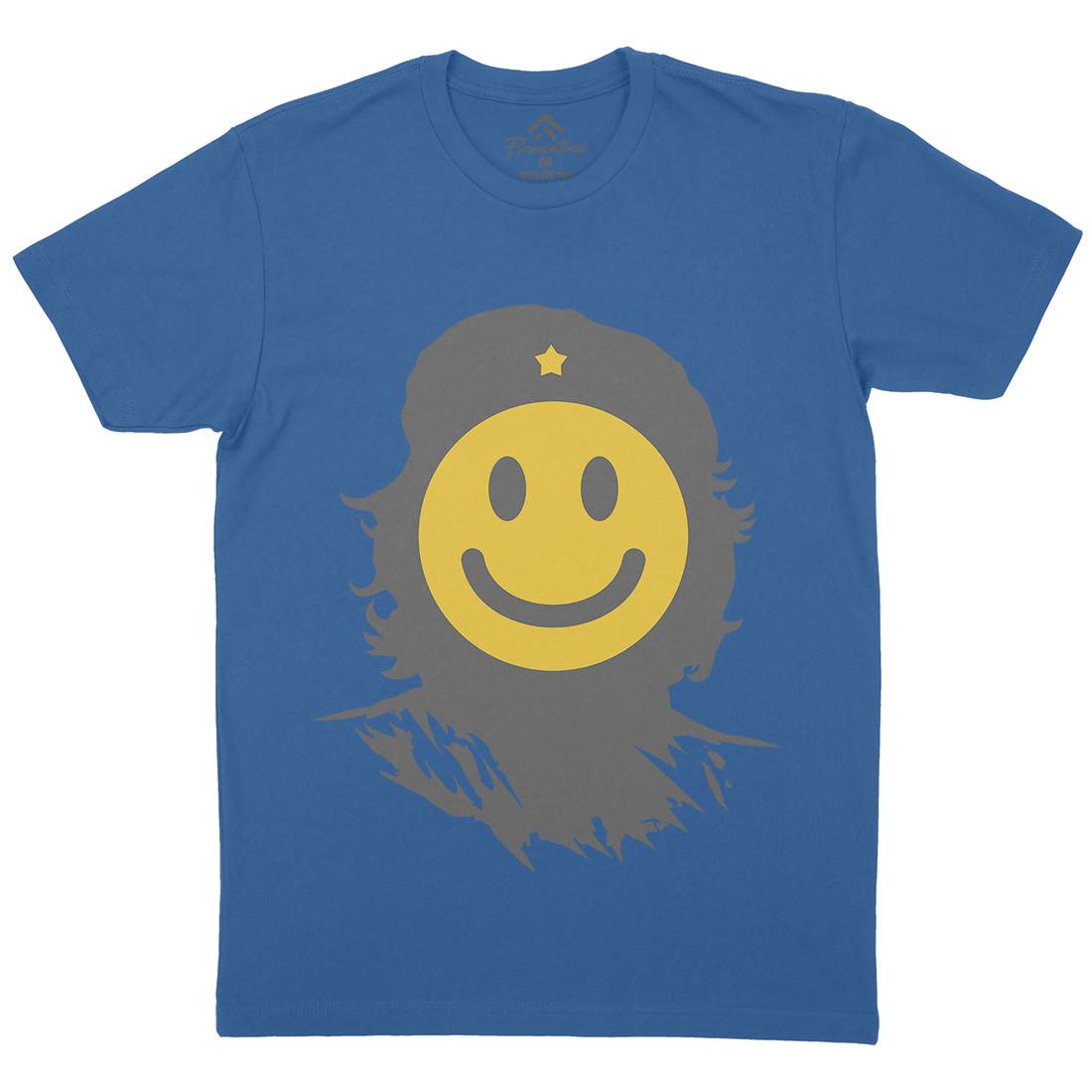Smile Mens Crew Neck T-Shirt Retro B016
