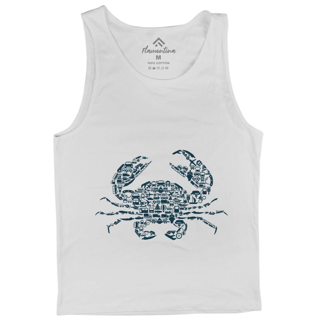 Crab Mens Tank Top Vest Animals B019