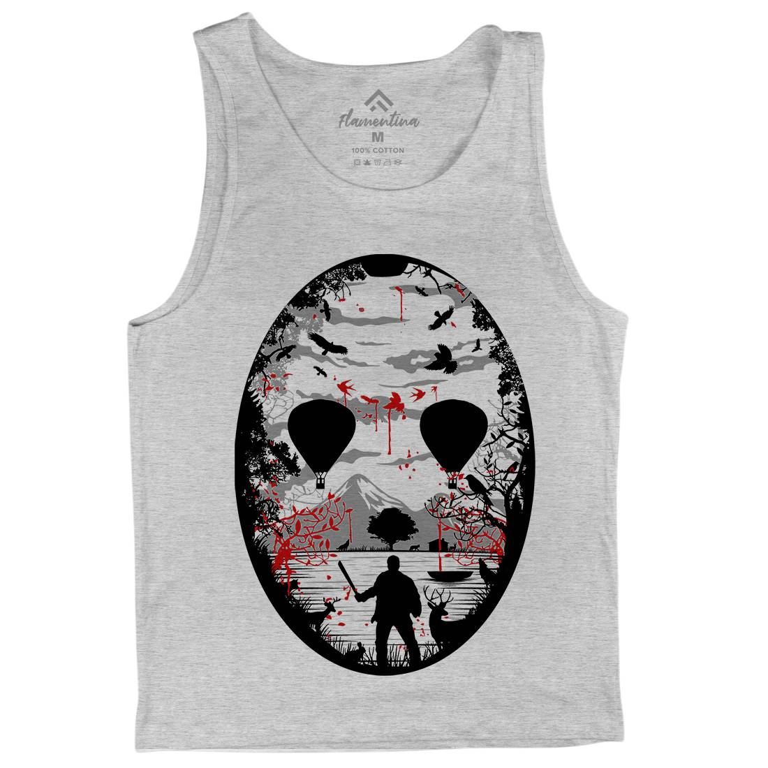 Crystal Lake Mens Tank Top Vest Horror B020