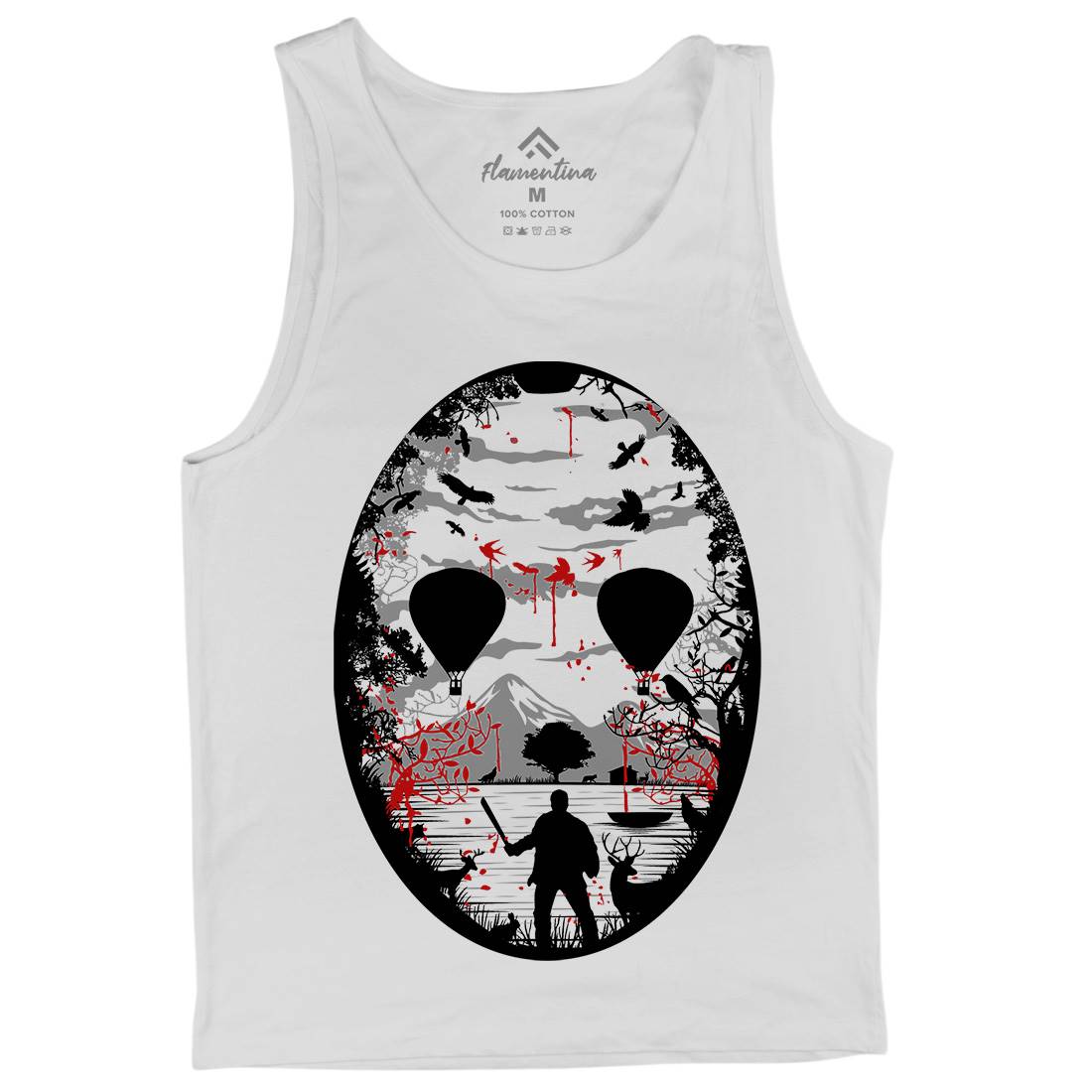 Crystal Lake Mens Tank Top Vest Horror B020