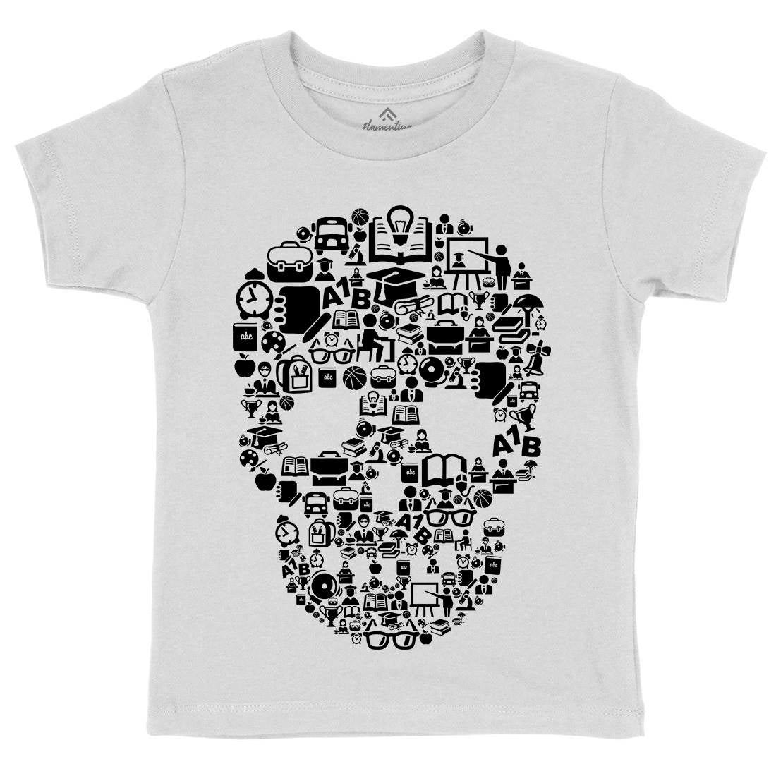 Dead School Kids Organic Crew Neck T-Shirt Illuminati B021