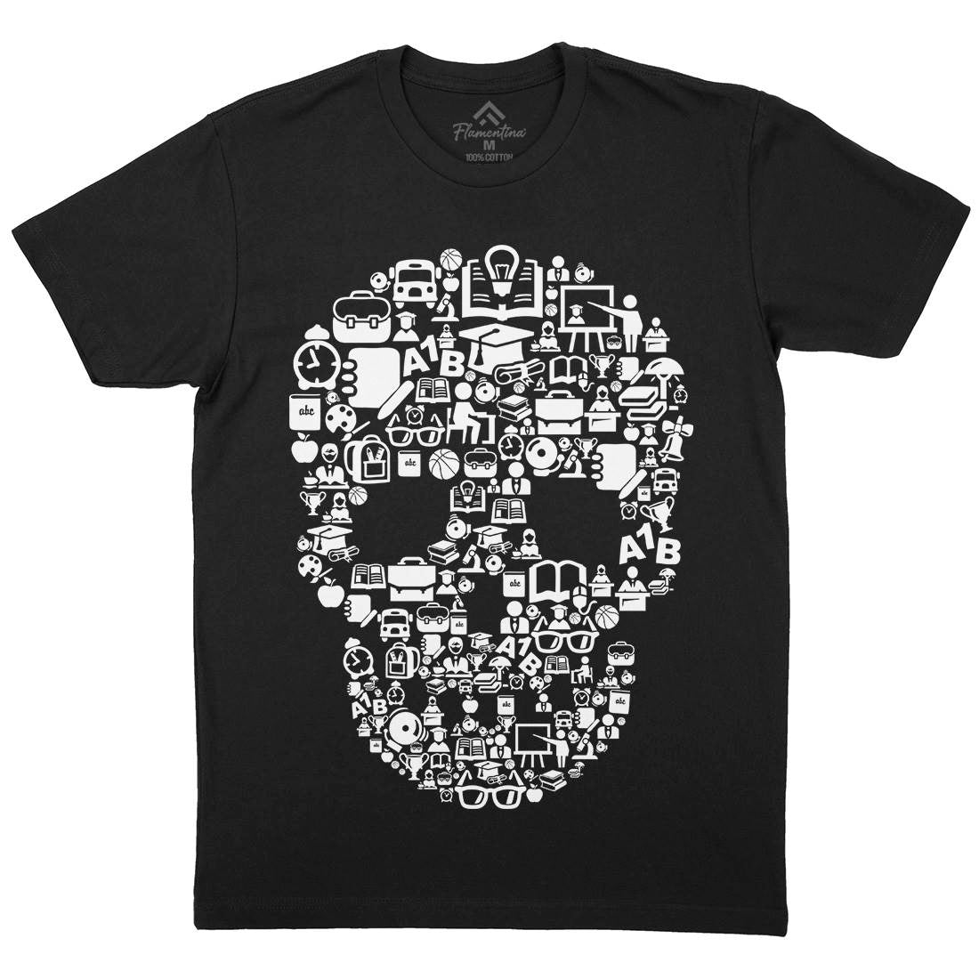 Dead School Mens Crew Neck T-Shirt Illuminati B021