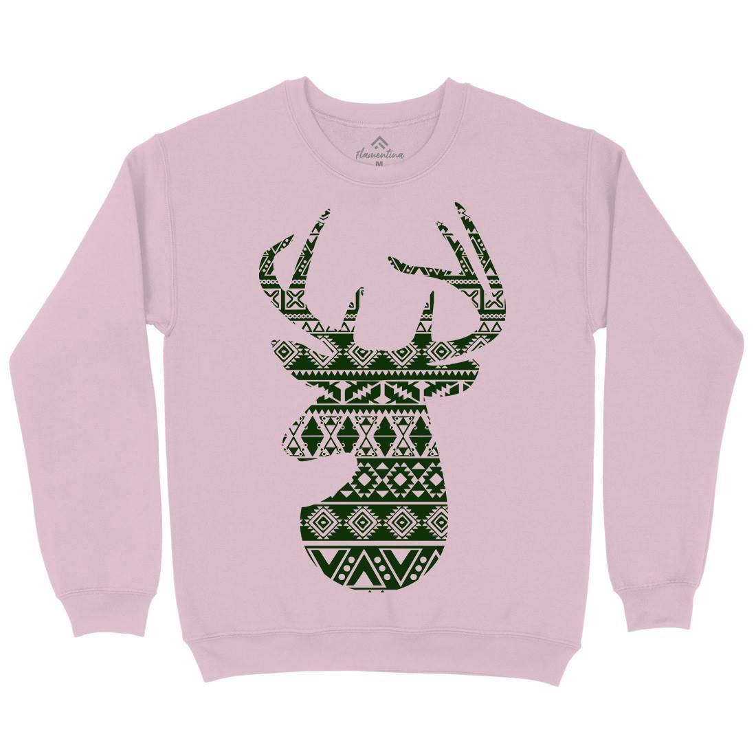 Deer Kids Crew Neck Sweatshirt Animals B024