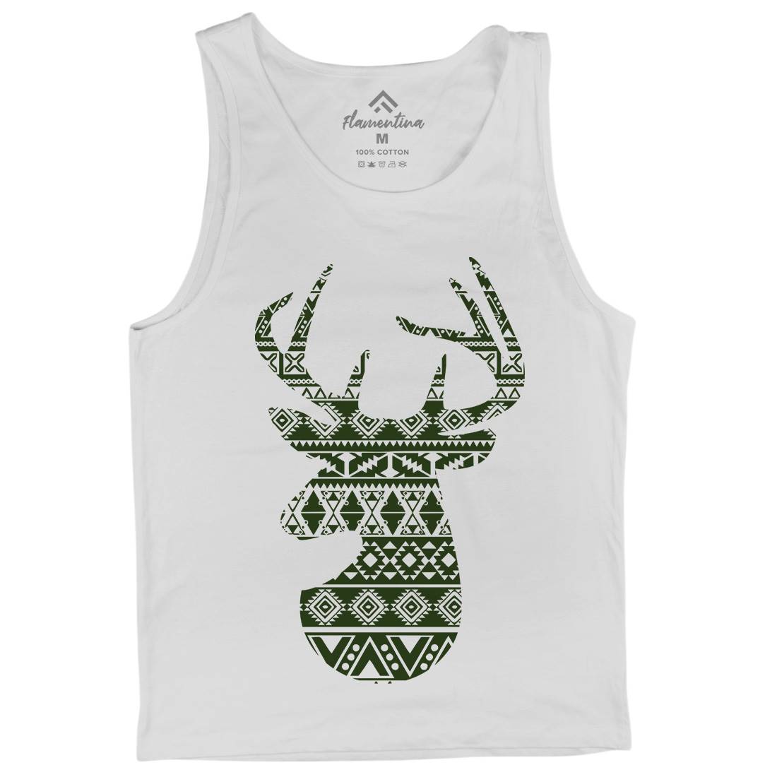 Deer Mens Tank Top Vest Animals B024
