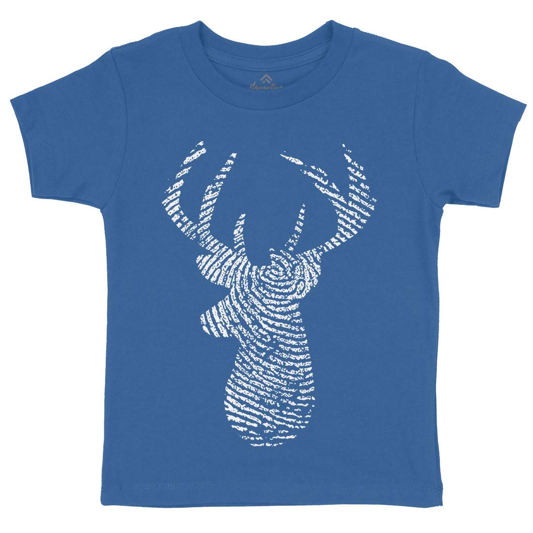Deer Kids Organic Crew Neck T-Shirt Animals B026