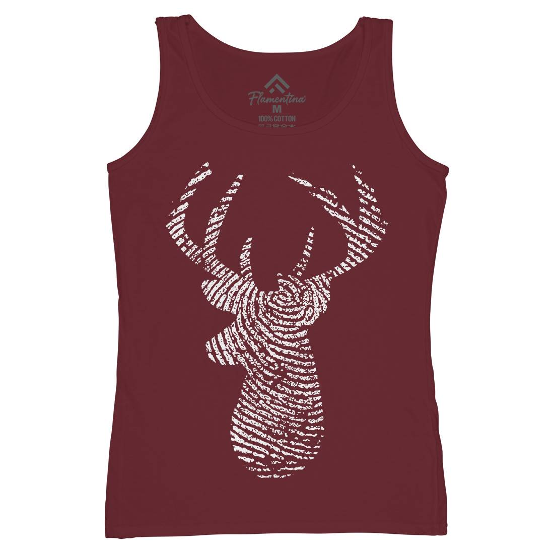 Deer Womens Organic Tank Top Vest Animals B026