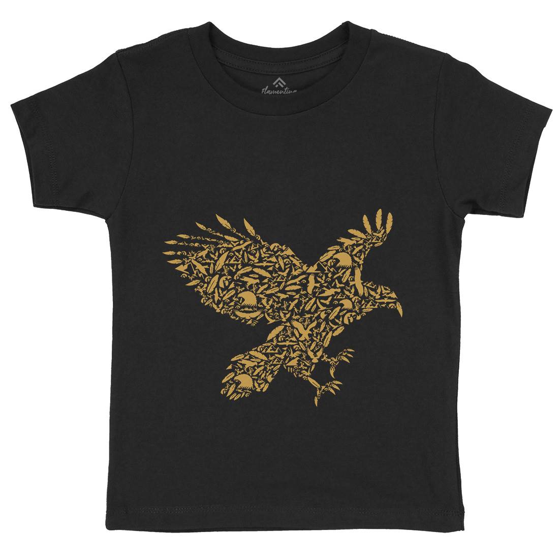 Eagle Kids Crew Neck T-Shirt Animals B029