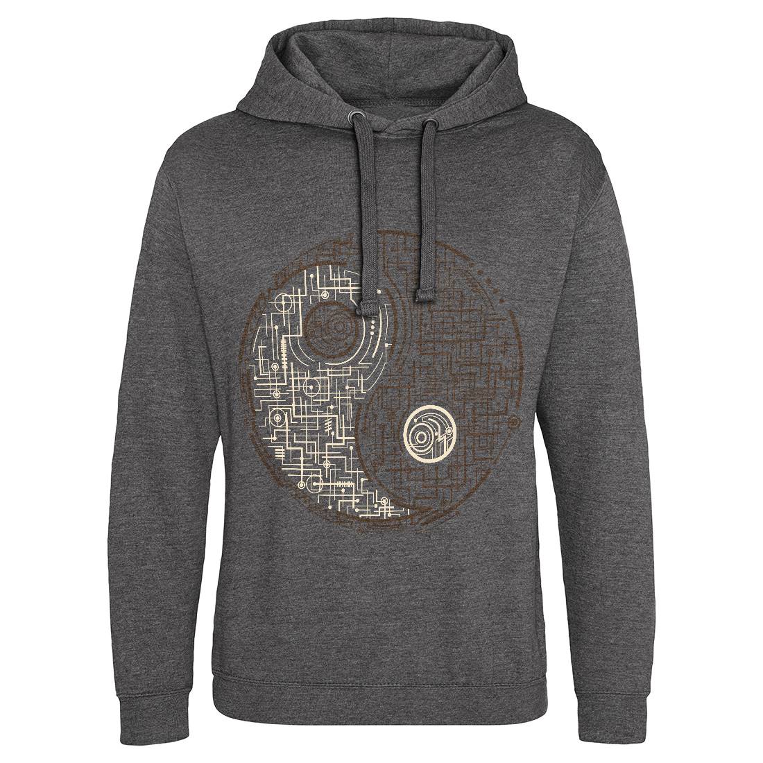Electric Balance Mens Hoodie Without Pocket Religion B031