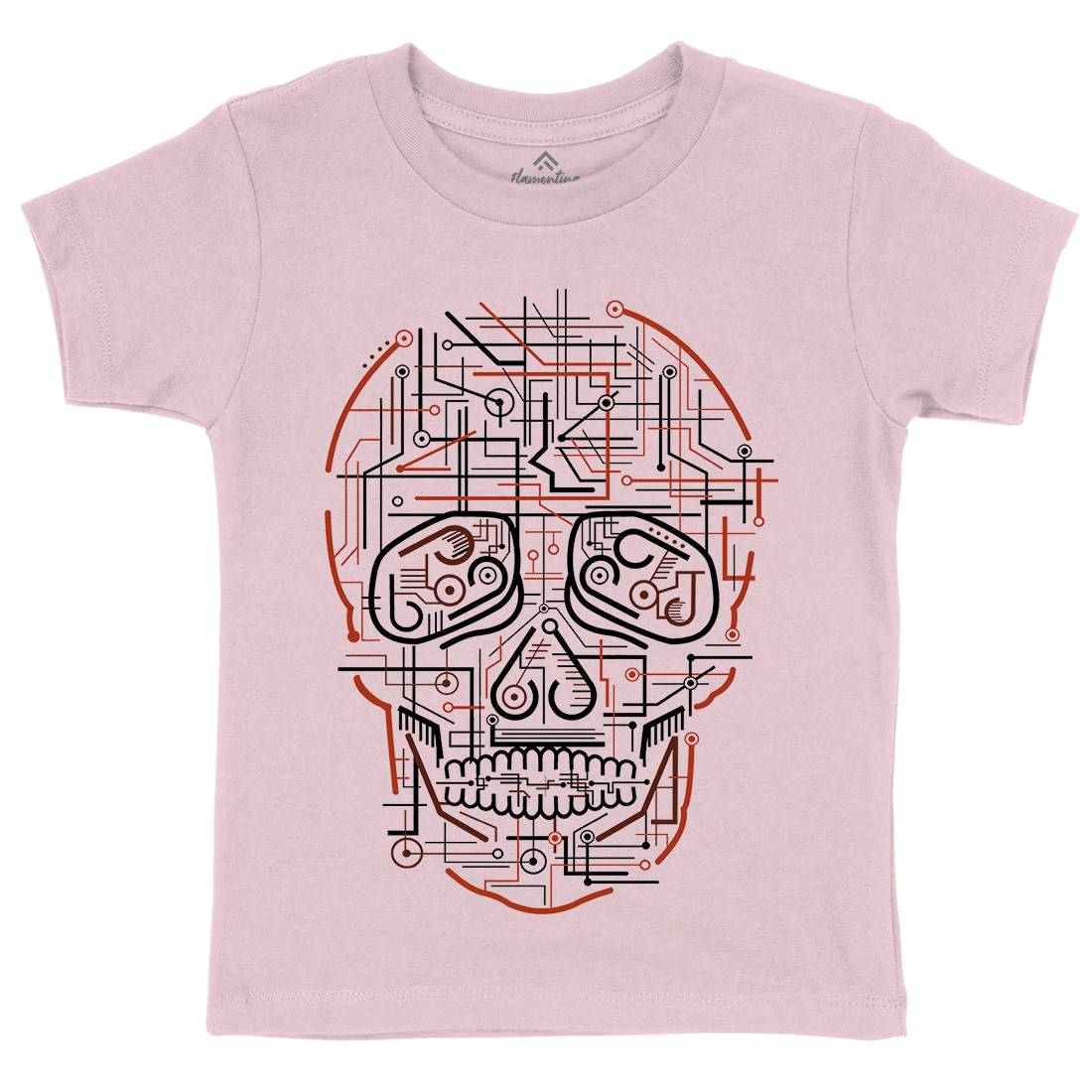 Electric Skull Kids Organic Crew Neck T-Shirt Science B034