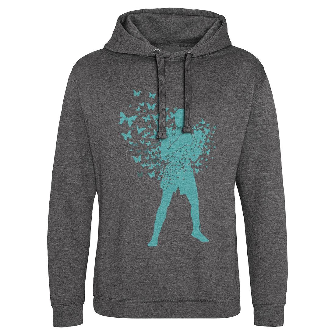 Float Like Butterfly Mens Hoodie Without Pocket Sport B038