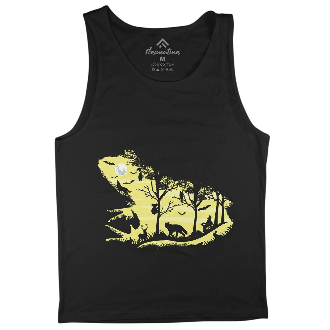 Froggy Night Mens Tank Top Vest Animals B041